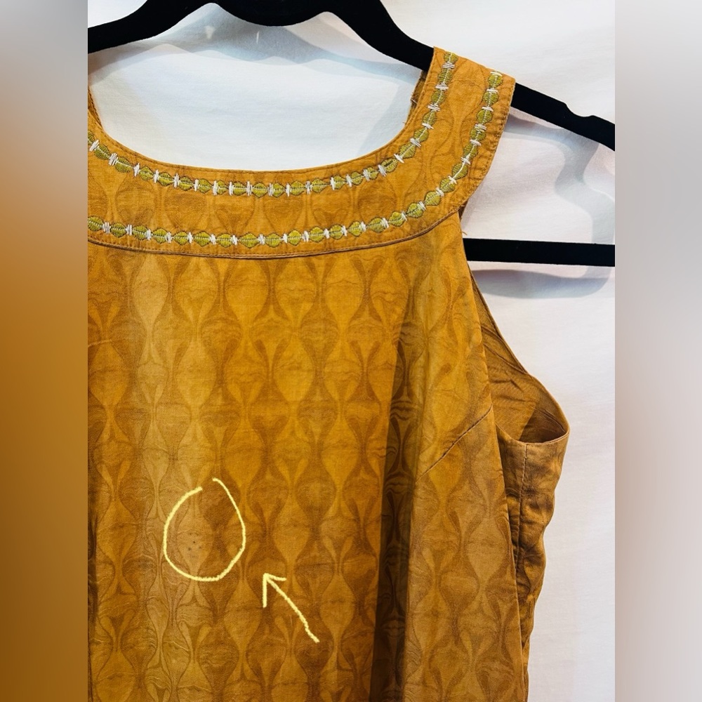 Retro Turmeric Dress - Picture 6 of 6